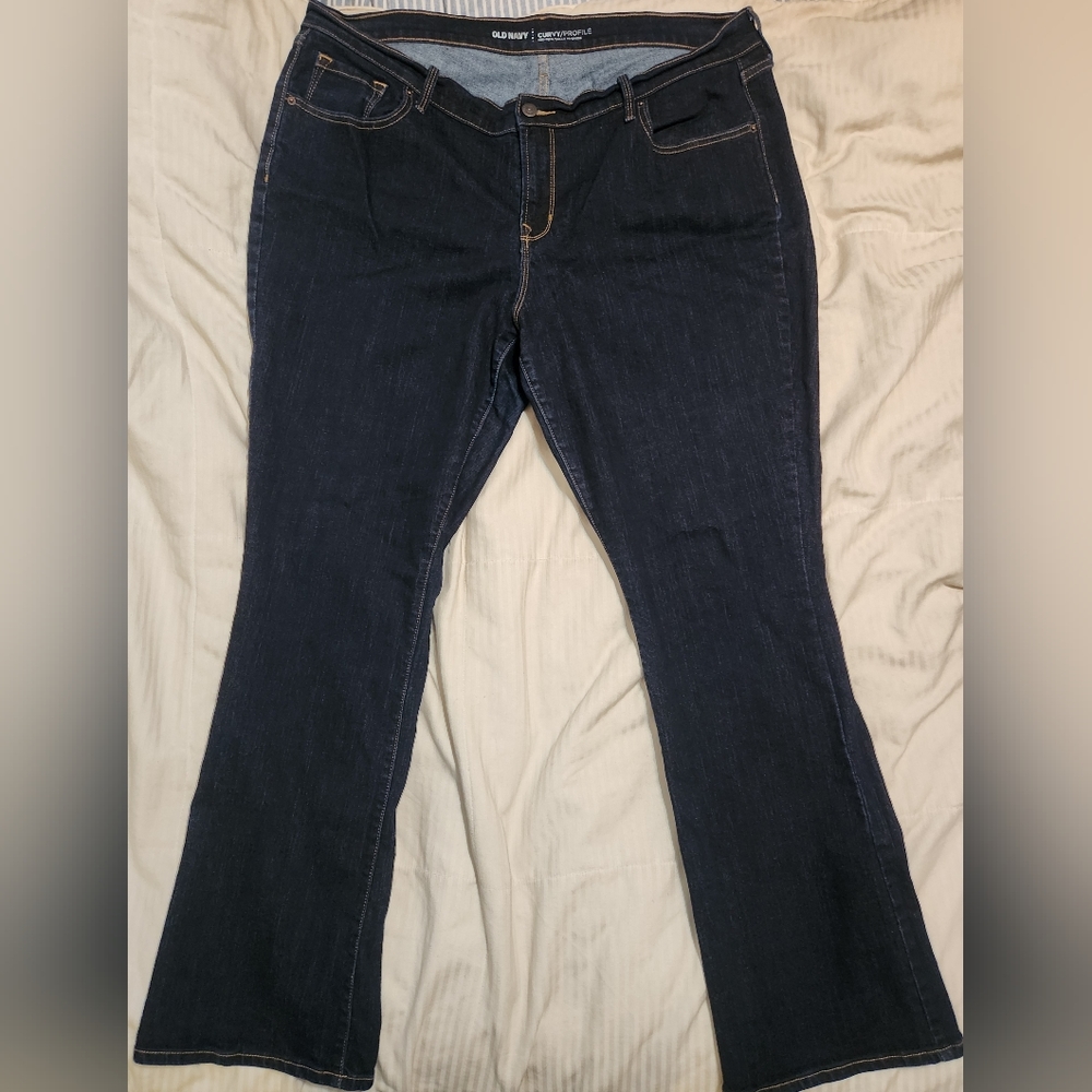 Old Navy curvy mid rise bootcut jeans size 18